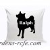 JDS Personalized Gifts Personalized Eskimo Silhouette Throw Pillow JMSI2451